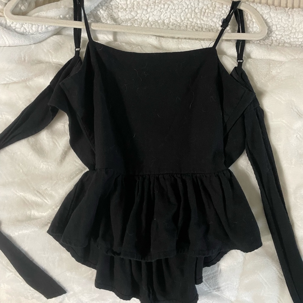 Elegant Black Women's Top